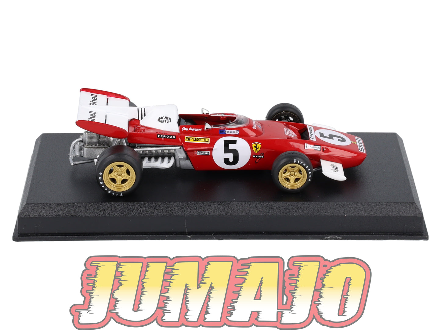 FEF7 Voiture 1/43 IXO Altaya : FERRARI 312B2 #5 1971 C.Regazzoni
