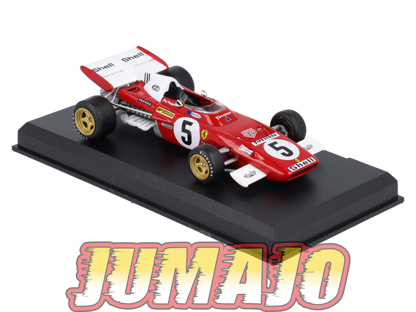 FEF7 Voiture 1/43 IXO Altaya : FERRARI 312B2 #5 1971 C.Regazzoni