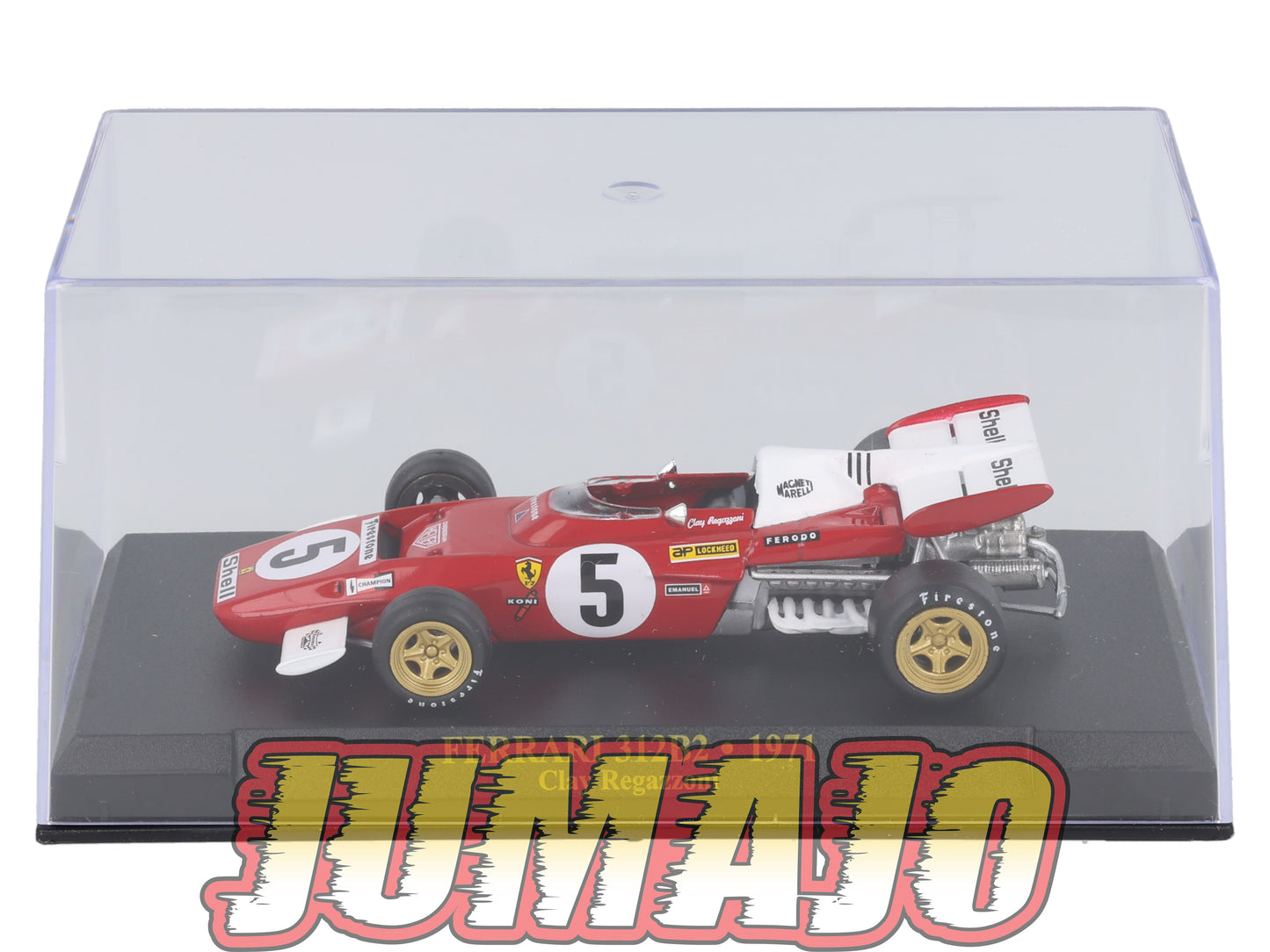 FEF7 Voiture 1/43 IXO Altaya : FERRARI 312B2 #5 1971 C.Regazzoni