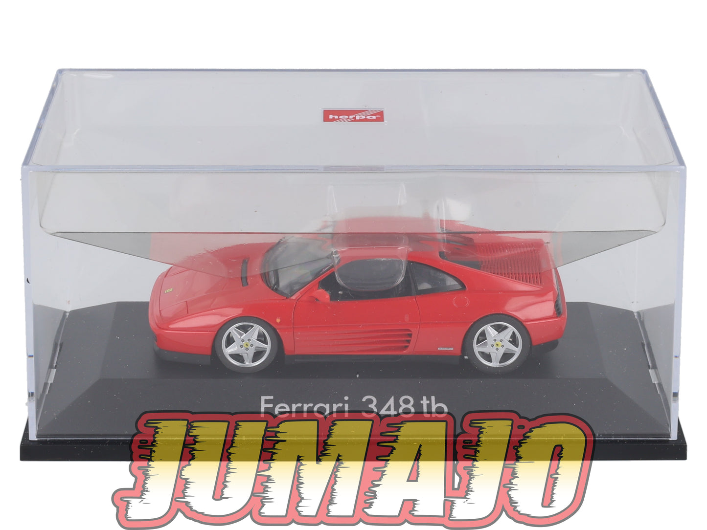 FER40 voitures plastiques 1/43 Herpa : 1010 FERRARI 348 tb rouge