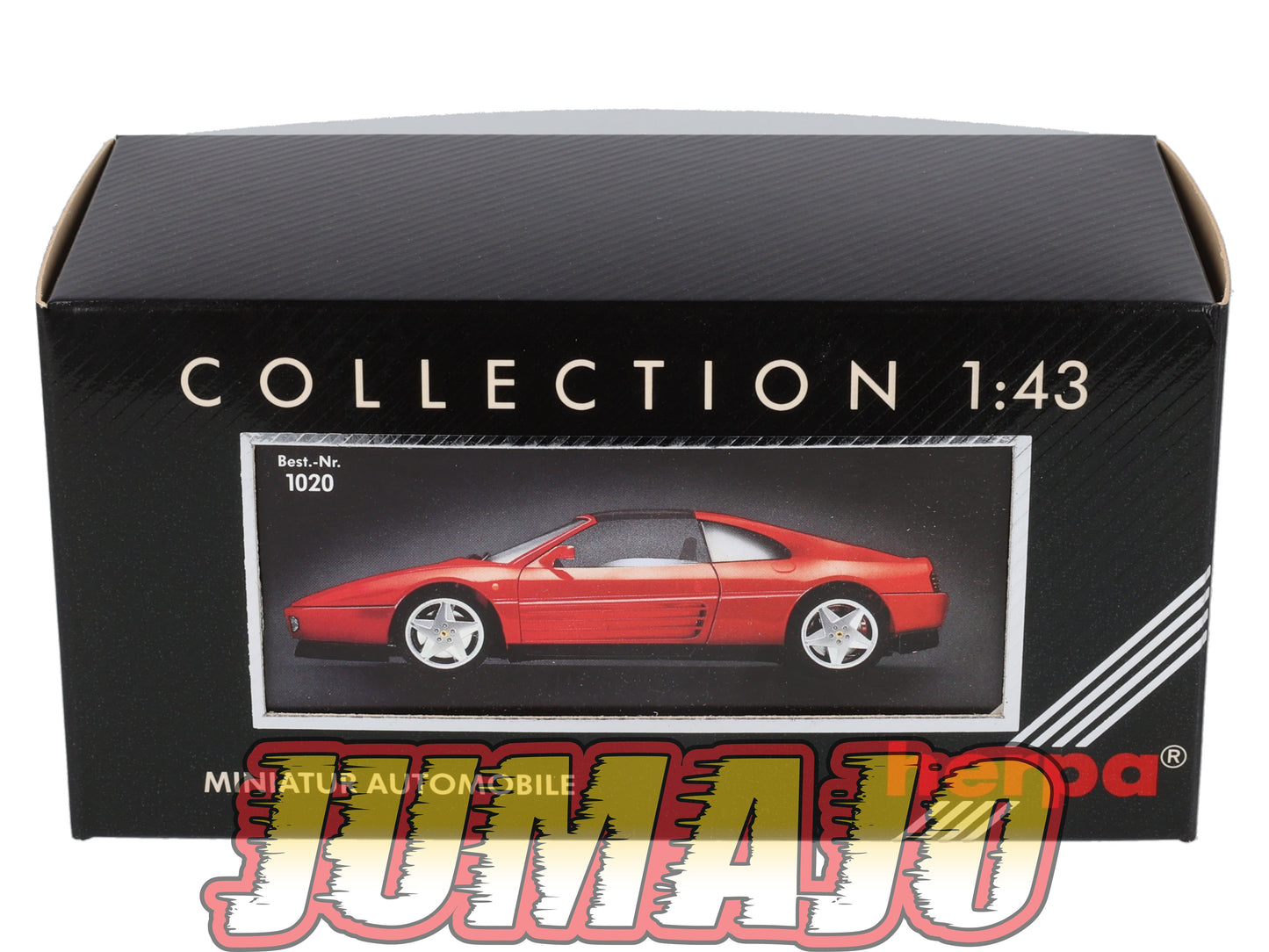 FER41 voitures plastiques 1/43 Herpa : 1020 FERRARI 348 ts rouge