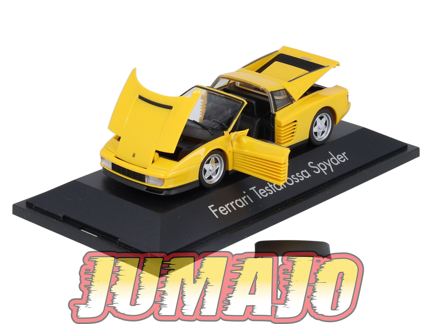 FER42 voitures plastiques 1/43 Herpa : 010313 FERRARI Testarossa Spyder jaune