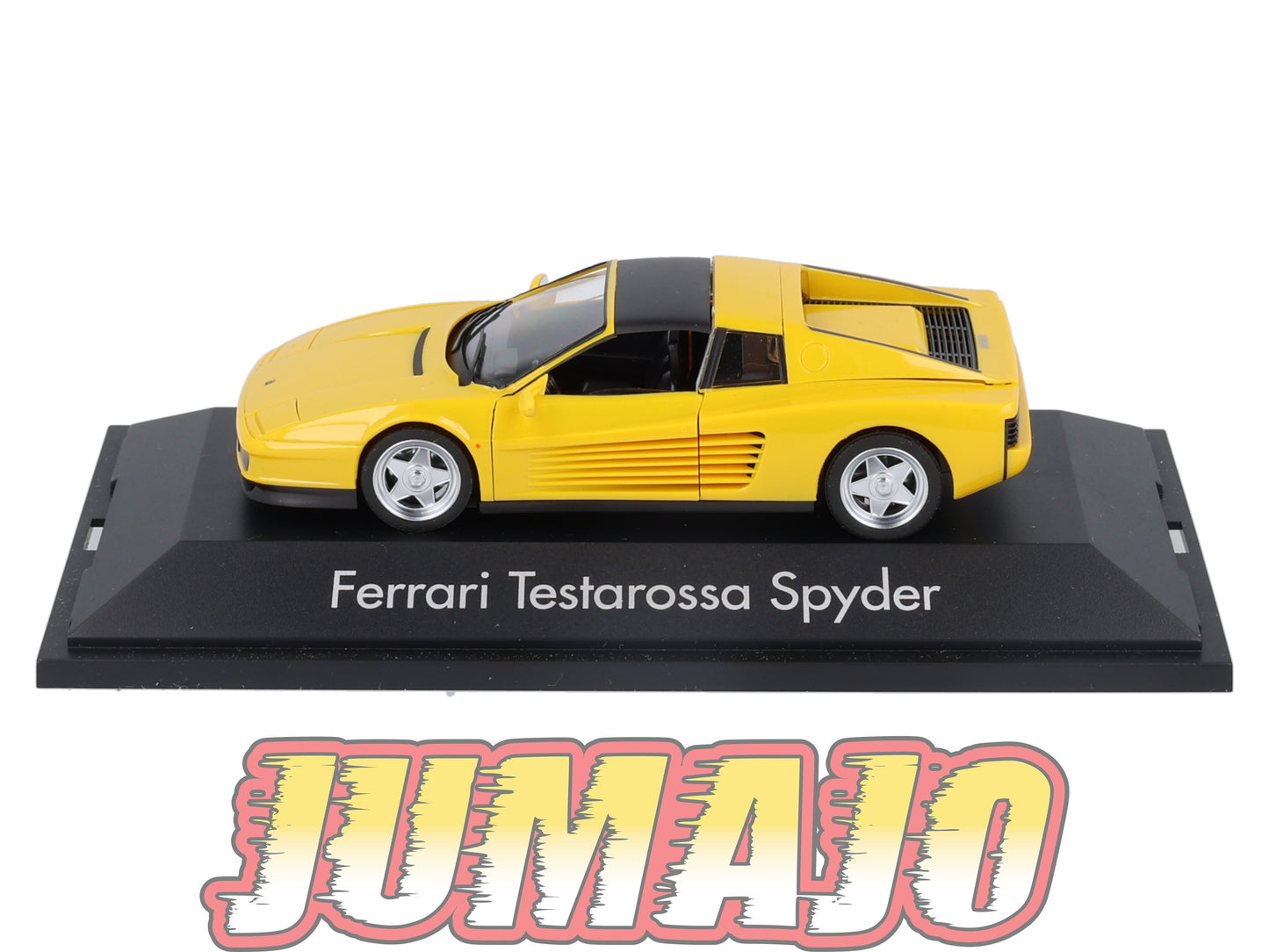 FER42 voitures plastiques 1/43 Herpa : 010313 FERRARI Testarossa Spyder jaune