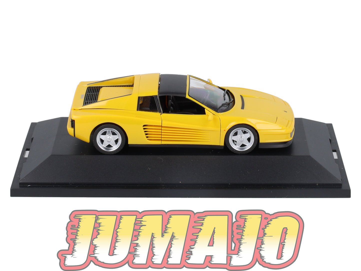 FER42 voitures plastiques 1/43 Herpa : 010313 FERRARI Testarossa Spyder jaune
