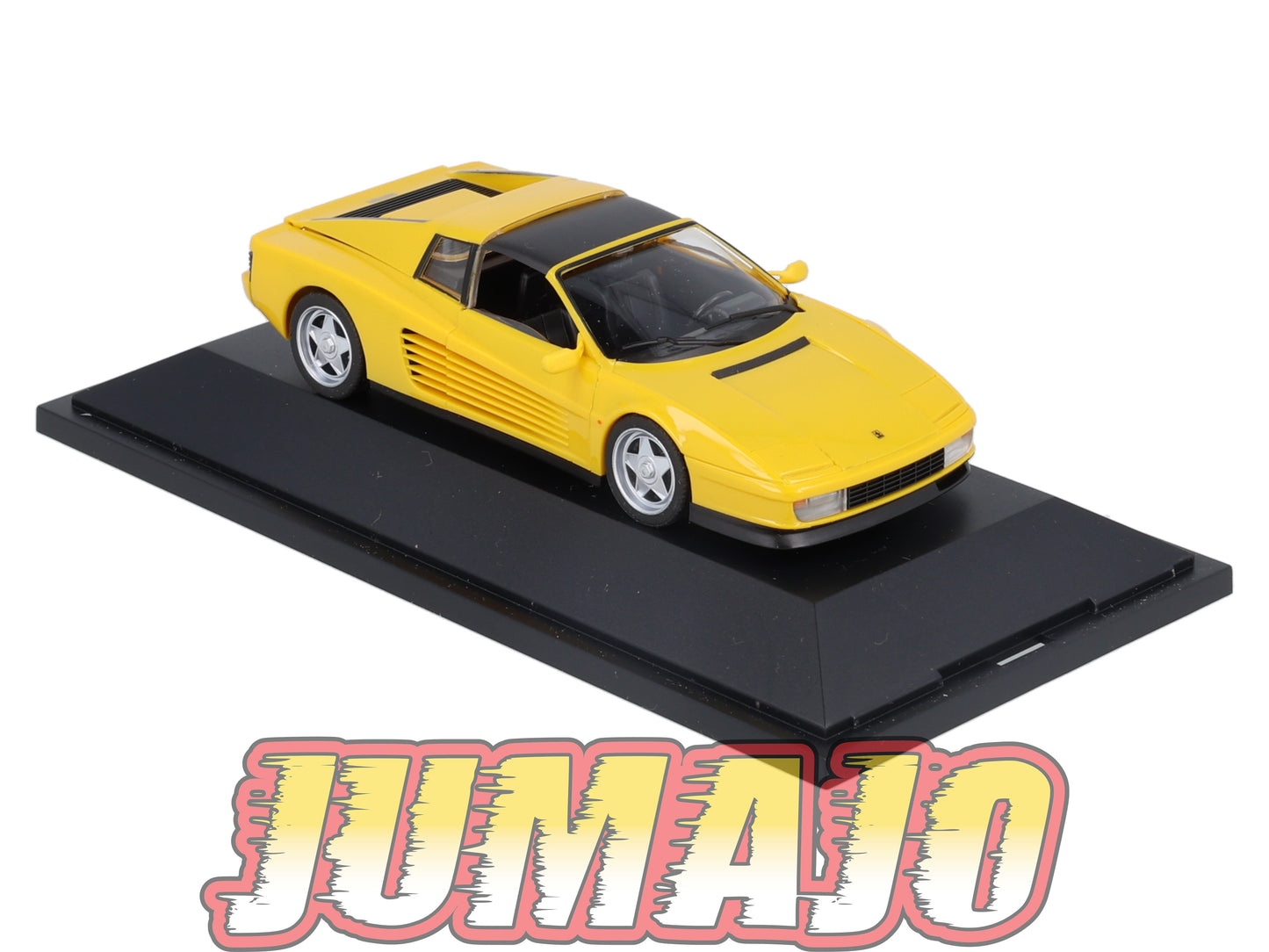 FER42 voitures plastiques 1/43 Herpa : 010313 FERRARI Testarossa Spyder jaune