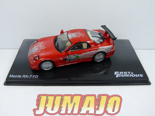 FF14 Voiture 1/43 IXO altaya Fast and Furious : Mazda RX-7 FD