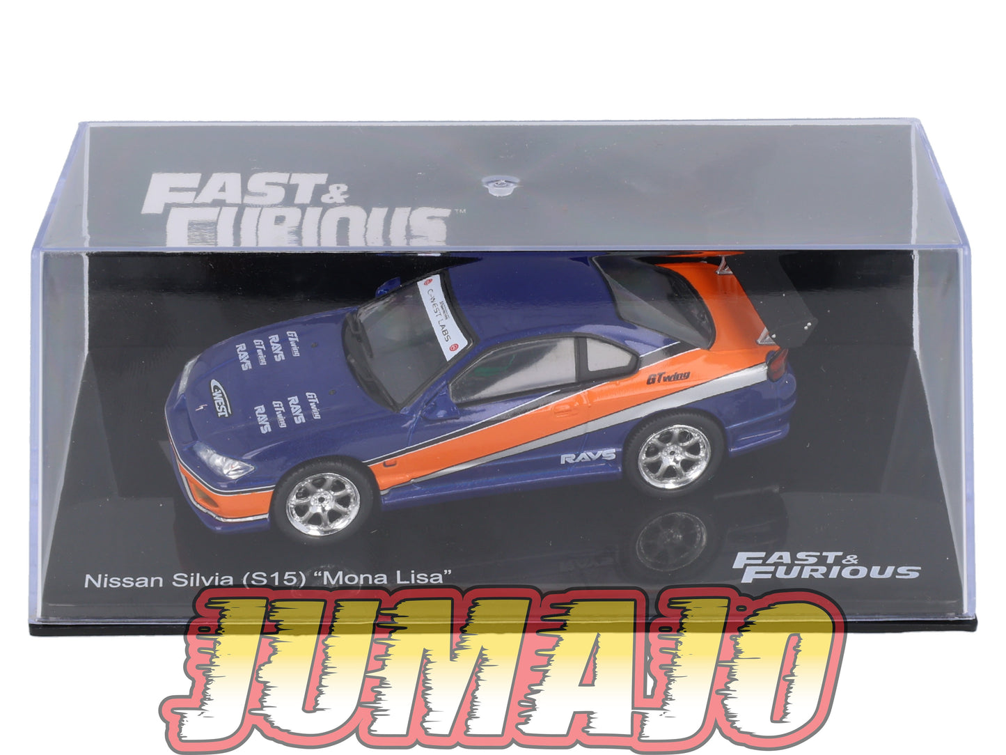 FF43 Voiture 1/43 IXO altaya Fast and Furious : Nissan Silvia S15 Mona Lisa