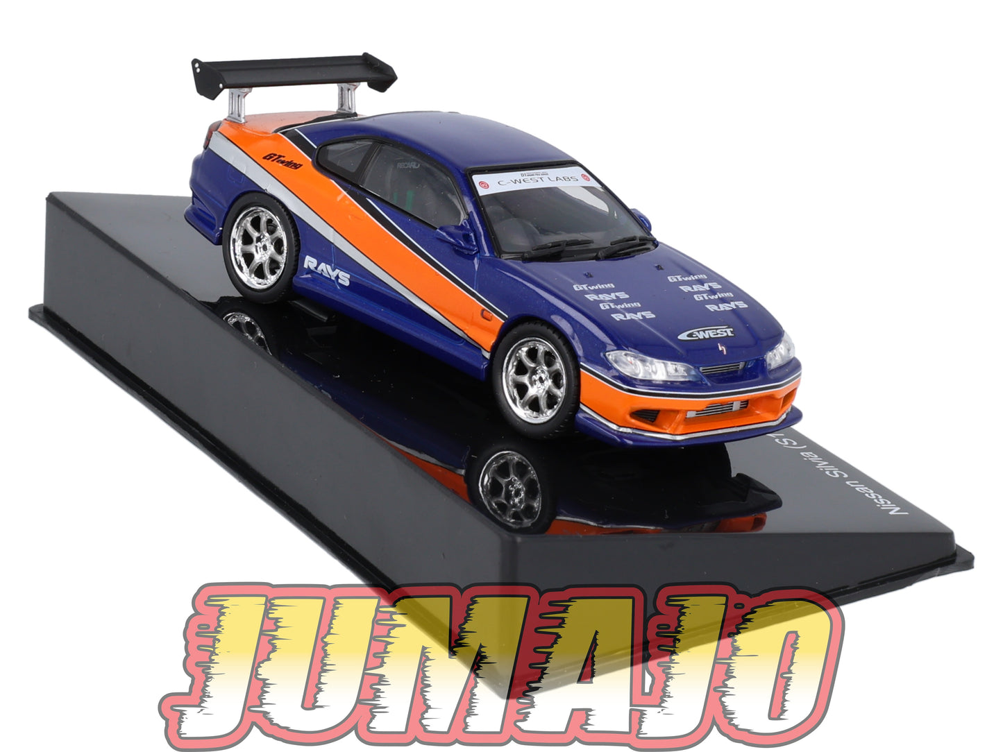 FF43 Voiture 1/43 IXO altaya Fast and Furious : Nissan Silvia S15 Mona Lisa