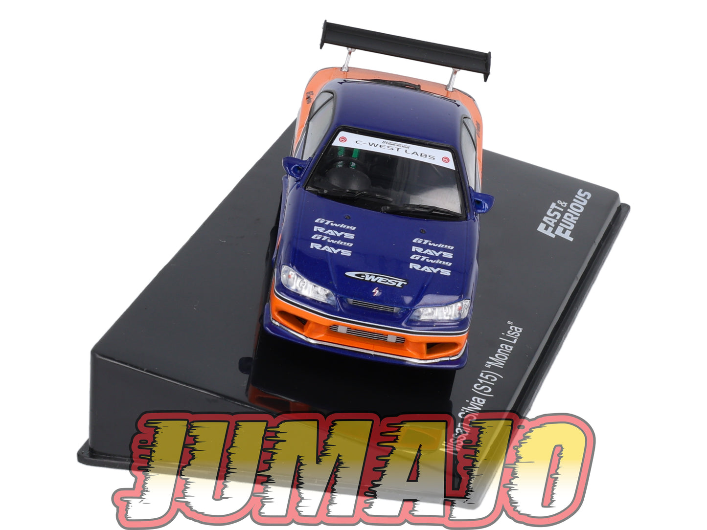FF43 Voiture 1/43 IXO altaya Fast and Furious : Nissan Silvia S15 Mona Lisa