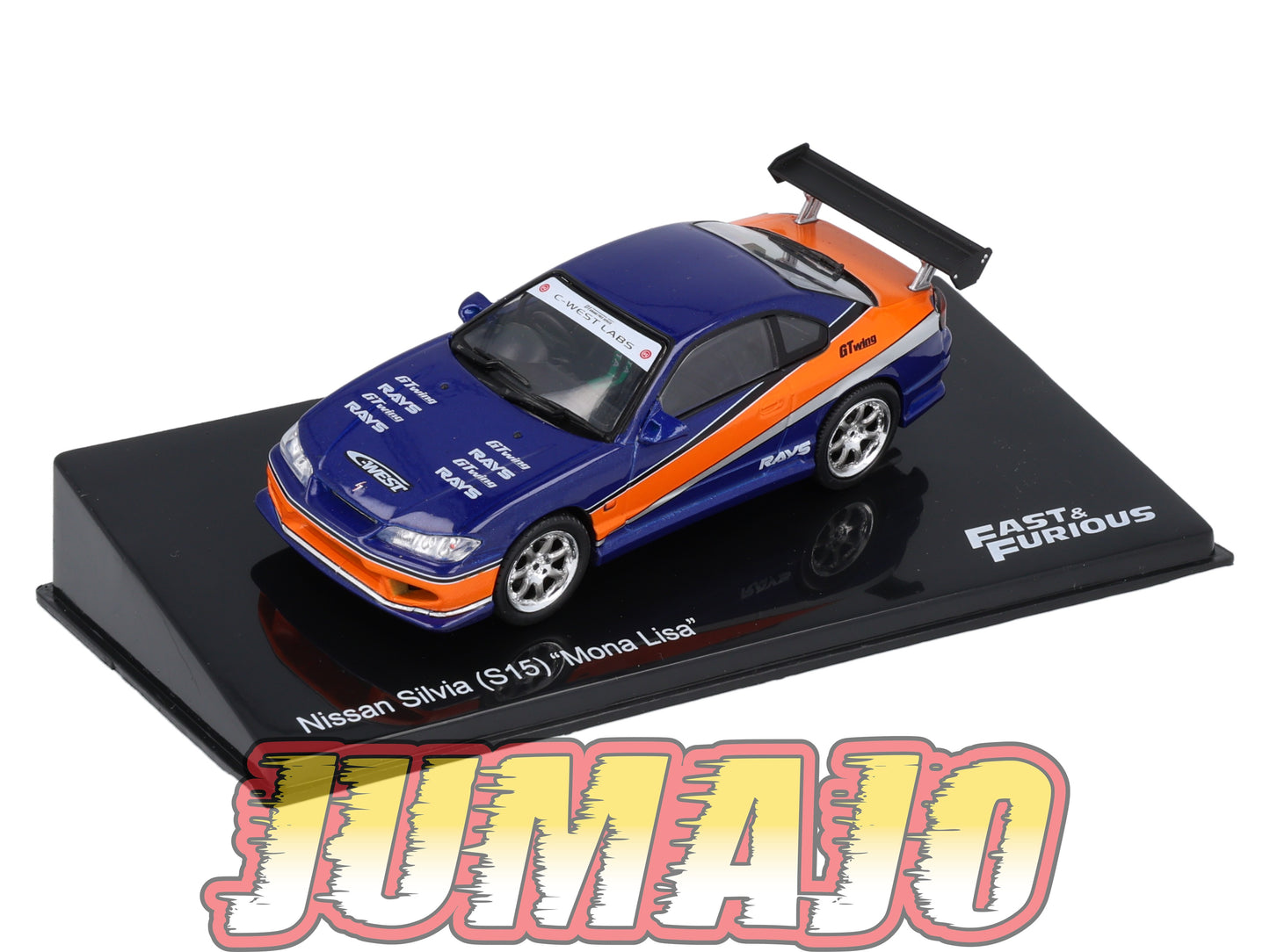 FF43 Voiture 1/43 IXO altaya Fast and Furious : Nissan Silvia S15 Mona Lisa