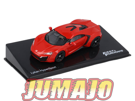 FF63 Voiture 1/43 IXO Altaya Fast and Furious : LYKAN HyperSport