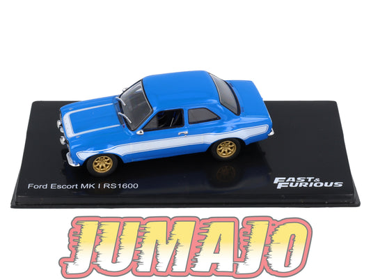 FF6 Voiture 1/43 IXO altaya Fast and Furious : Ford escort MK I RS1600
