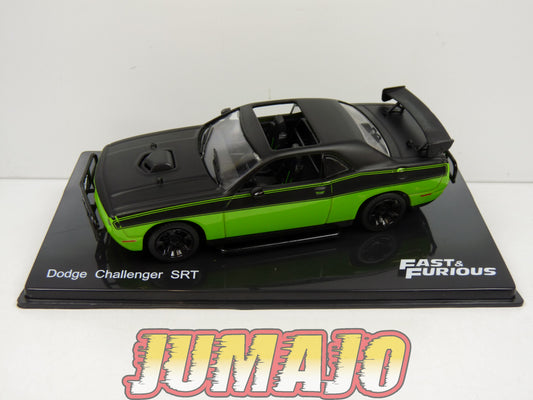 FF8 Voiture 1/43 IXO altaya Fast and Furious : Dodge Challenger SRT