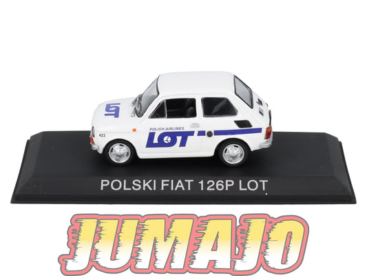 FIA7 Voiture 1/43 Hachette Pologne IXO POLSKI Fiat 126P LOT
