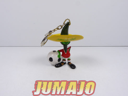 FIG118 Porte-clé PVC SPORT BILLY 6cm : Piment Mexico Worldcup 1986