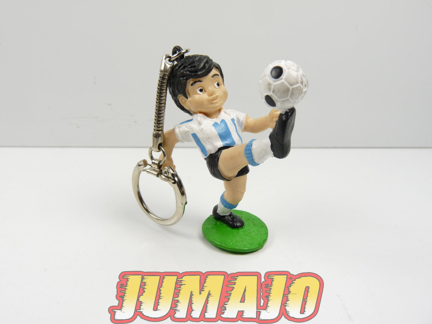 FIG121 : lot 4 figurines PVC Sport Billy 1990 Belgique + Argentine + Grèce 6cm