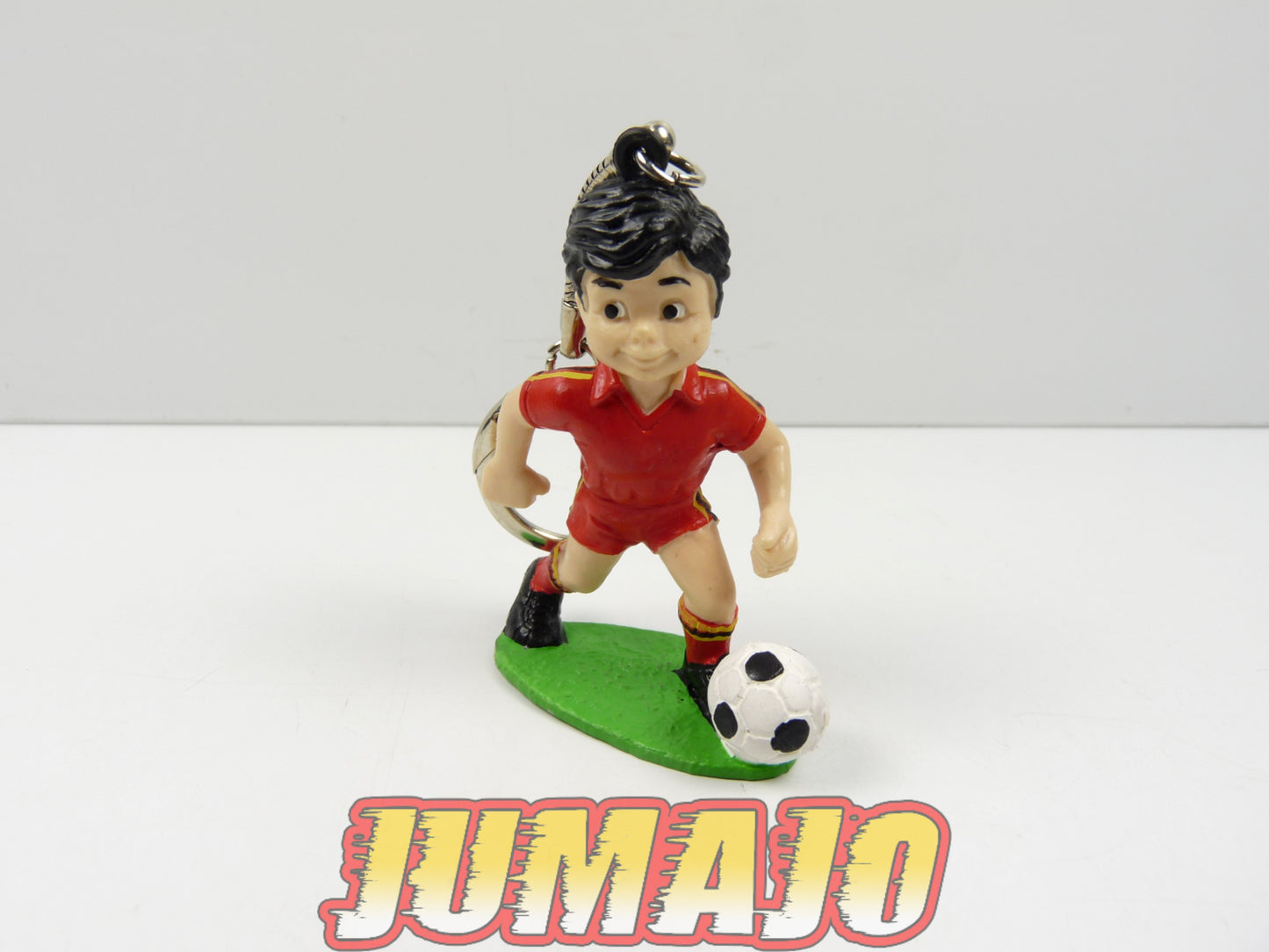 FIG121 : lot 4 figurines PVC Sport Billy 1990 Belgique + Argentine + Grèce 6cm