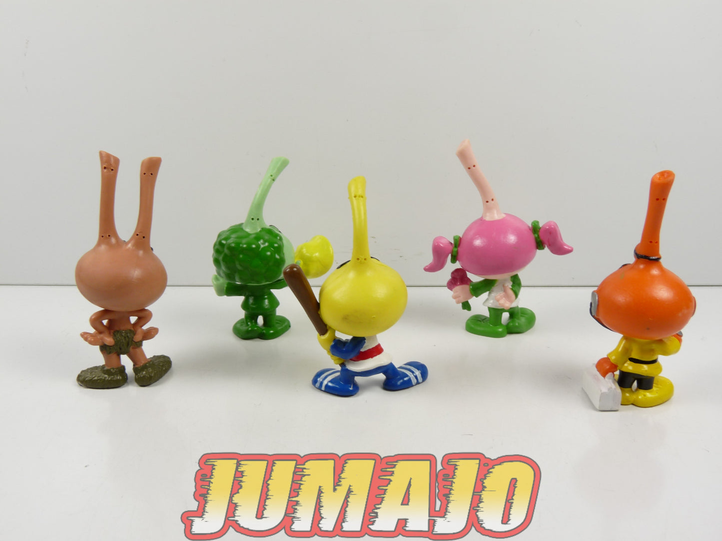 FIG130 lot de 5 figurines PVC schleich SNORKYS 8cm : Casey fleur, Allstar batte, Tooter & Dimmy docteur