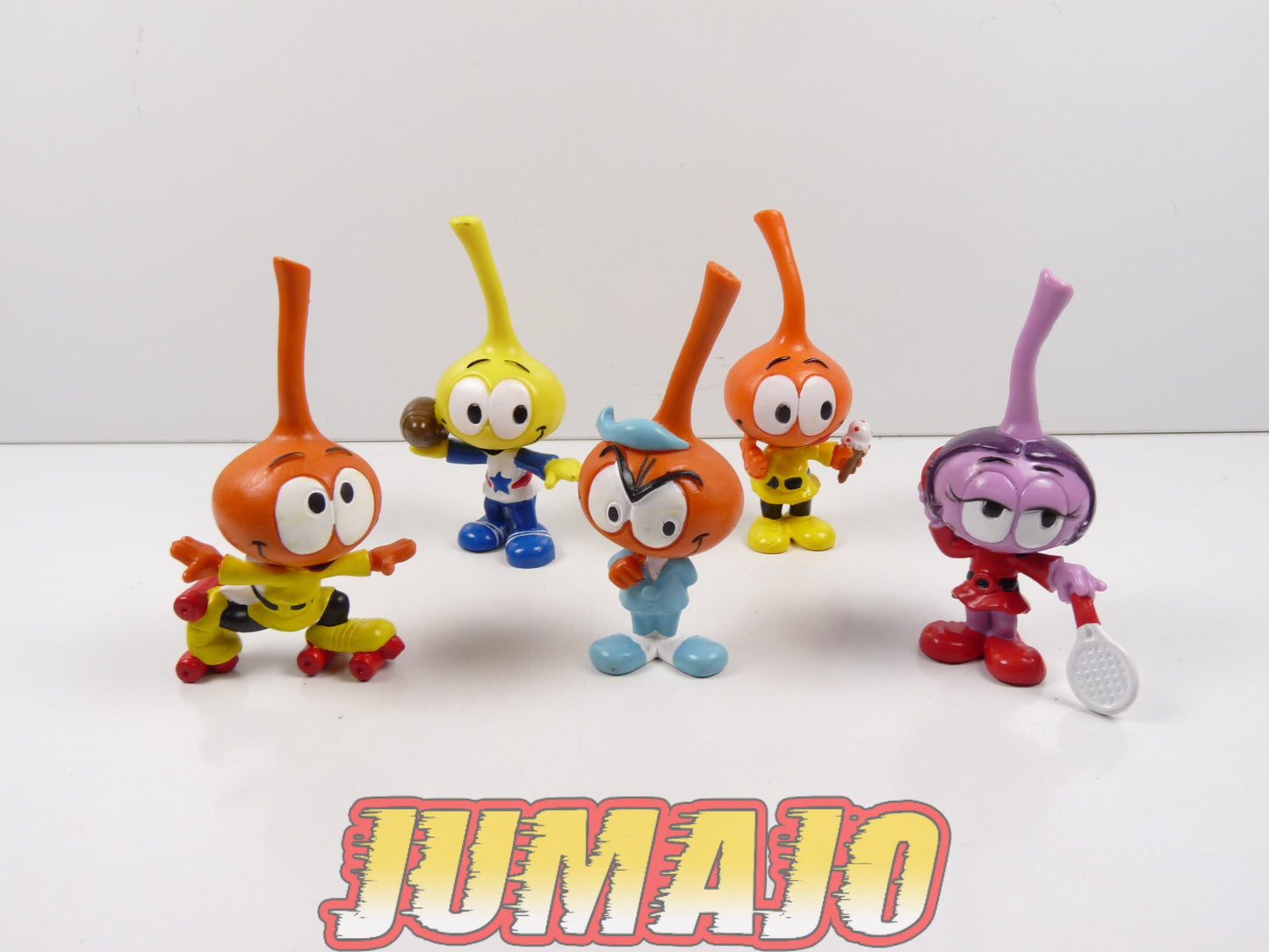 FIG131 lot de 5 figurines PVC schleich SNORKYS 8cm : Allstar ballon, Jr, Daffney & Dimmy