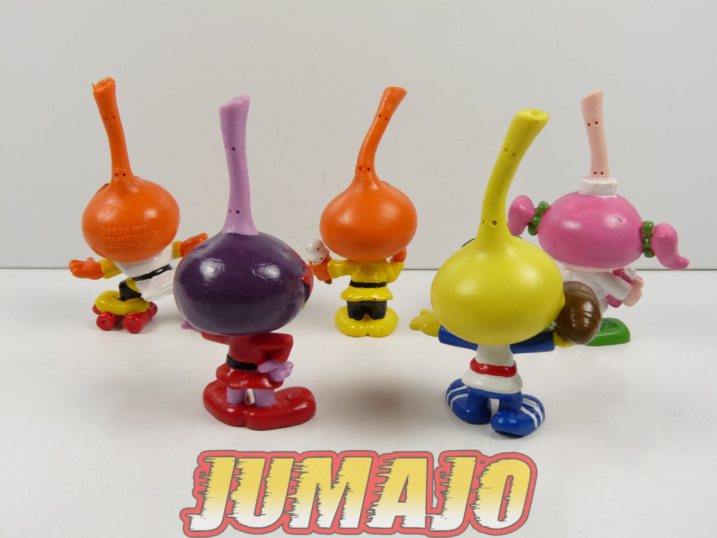 FIG132 lot de 5 figurines PVC schleich SNORKYS 8cm : Casey infirmière, Dimmy glace, Allstar & Daffney