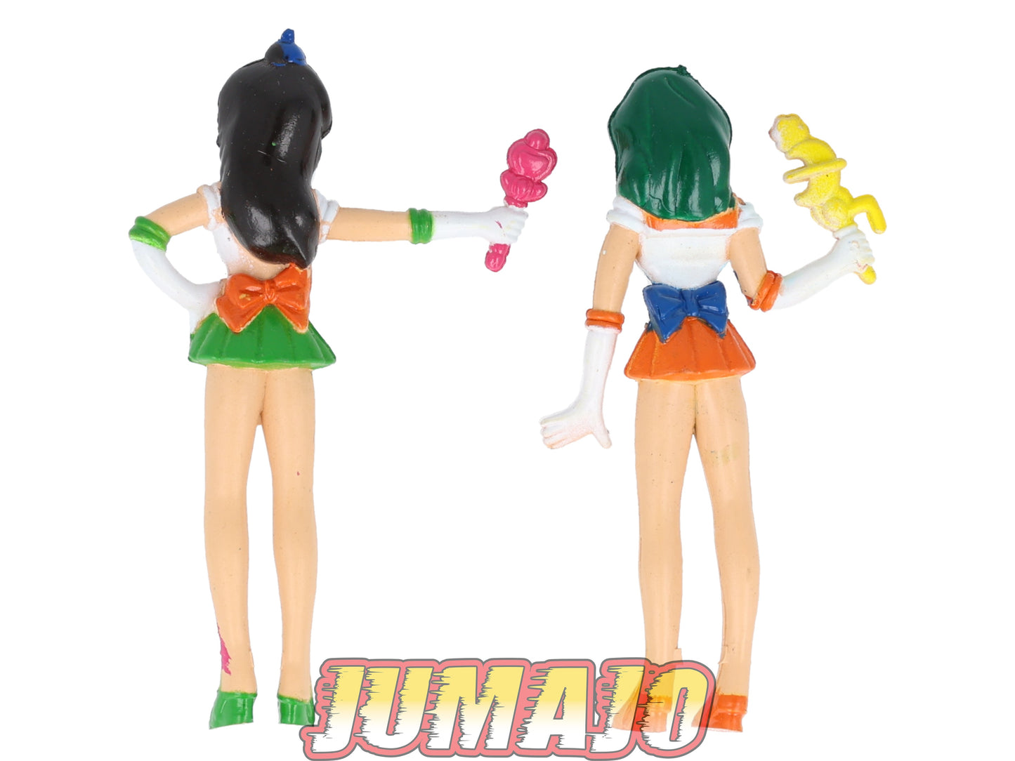 FIG135 Lot de 2 figurines Sailor moon 8cm : Sailor Venus & Sailor Jupiter