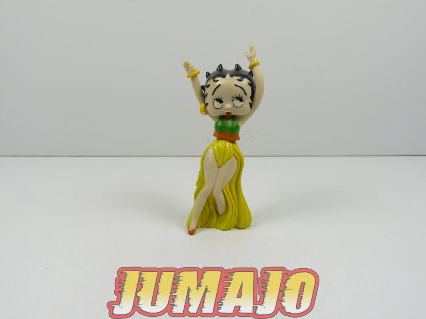 FIG152 : Lot de 3 figurines PVC Betty Boop PLASTOY/BULLY 10.5cm : Betty Boop soirée + Marilyn + Danse