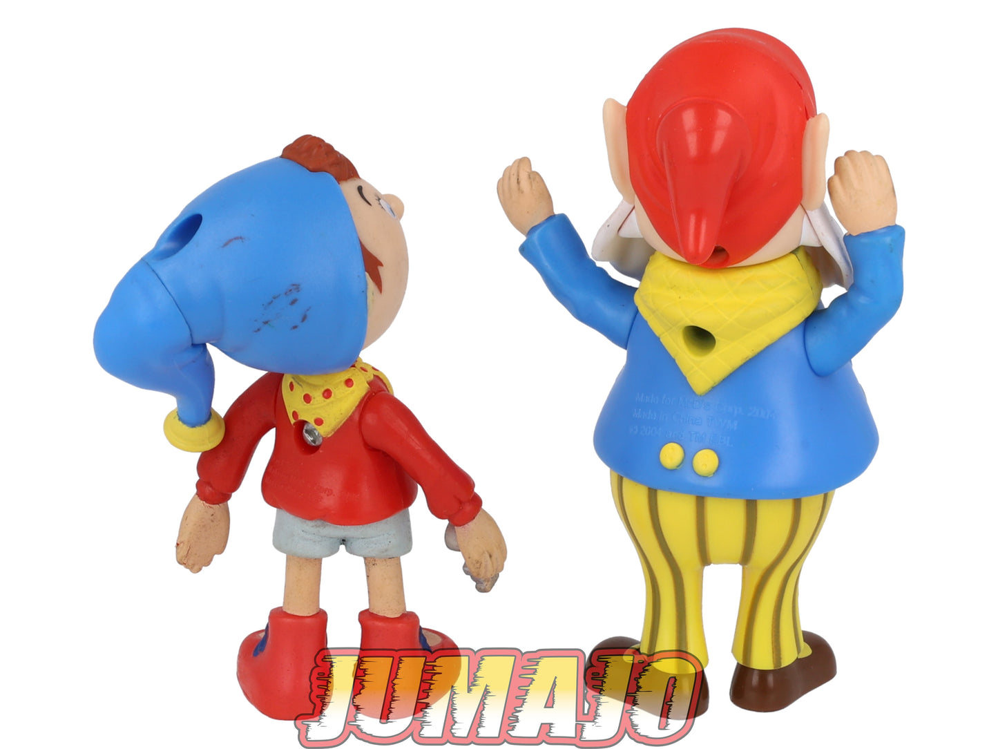 FIG168 Lot de 2 figurines PVC McDonald's Oui-Oui 2004 10cm : Oui-Oui & Potiron