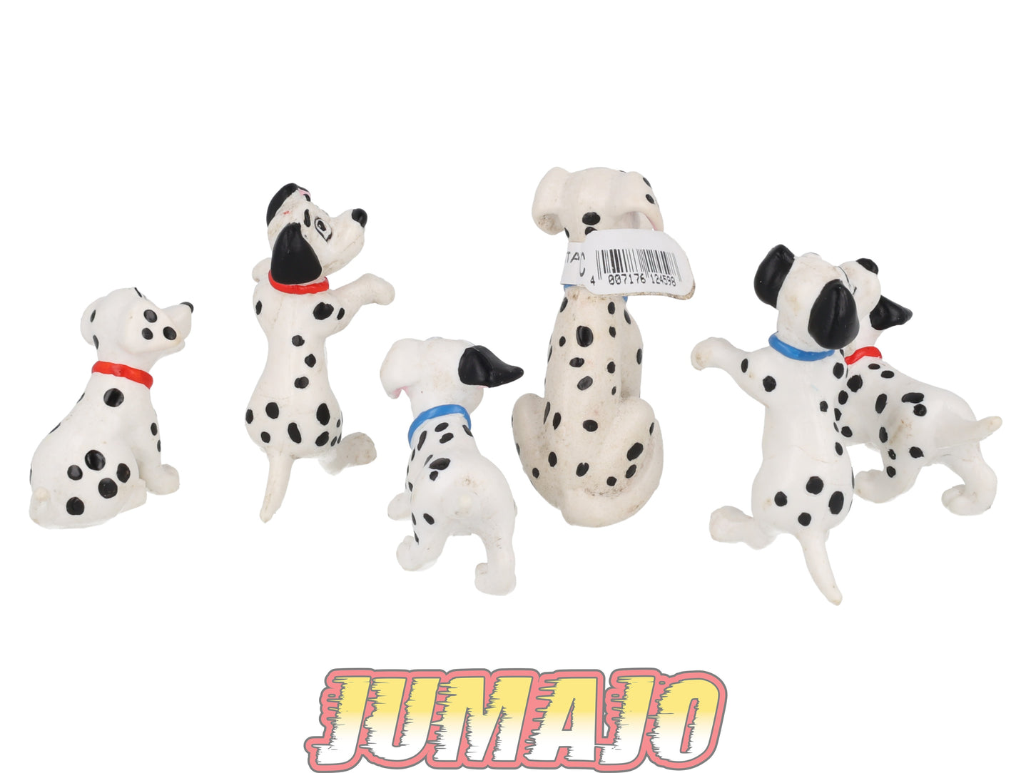 FIG169 Lot de 6 figurines PVC BULLY Disney 6cm : Les 101 Dalmatiens