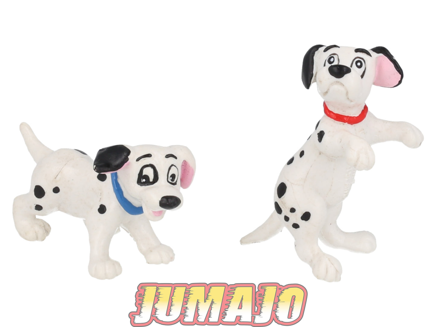 FIG171 Lot de 2 figurines PVC BULLY Disney 6cm : 101 Dalmatiens
