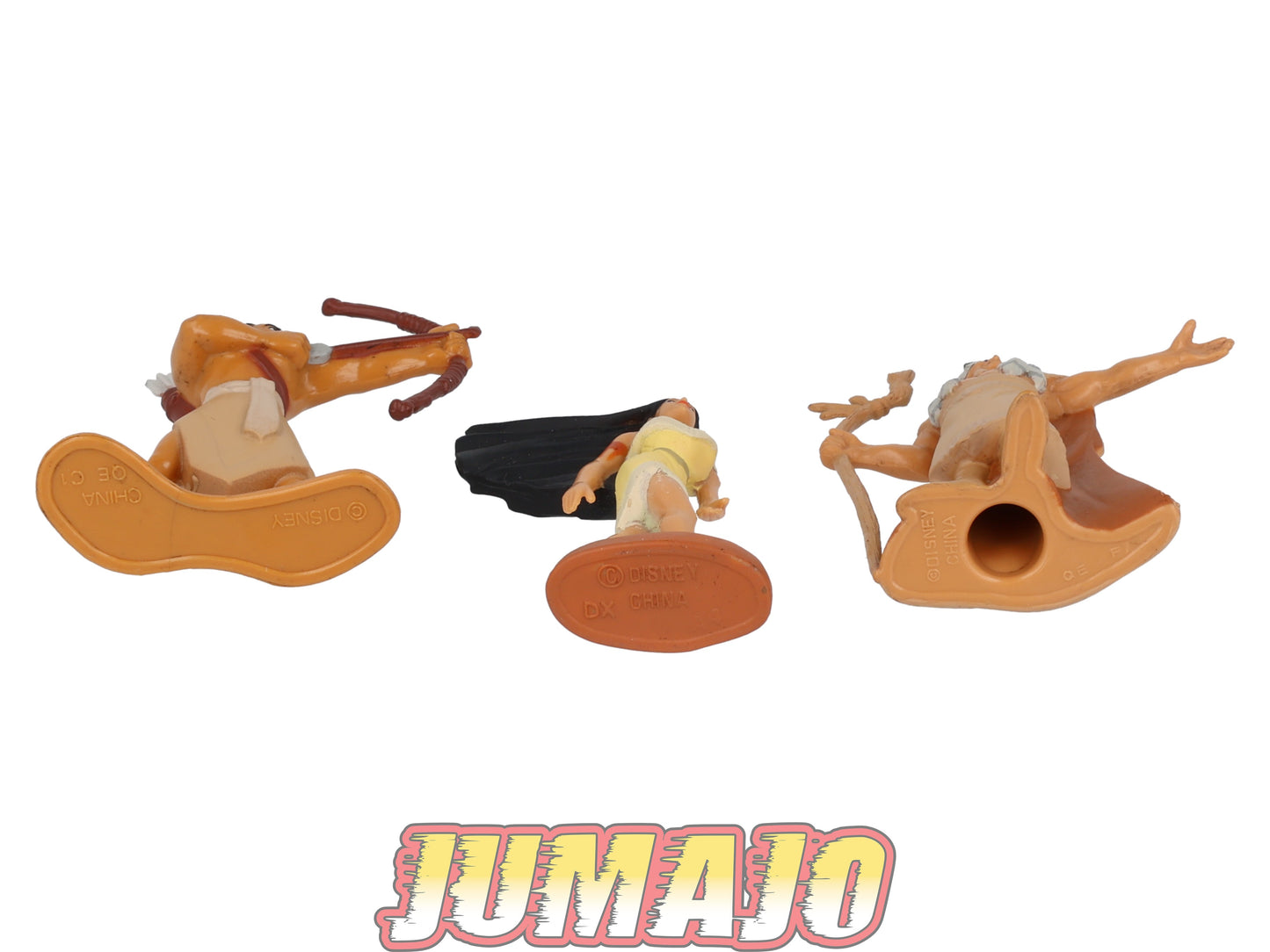 FIG1 lot de 3 figurines PVC Disney Pocahontas 7cm : Powhatan & Pocahontas