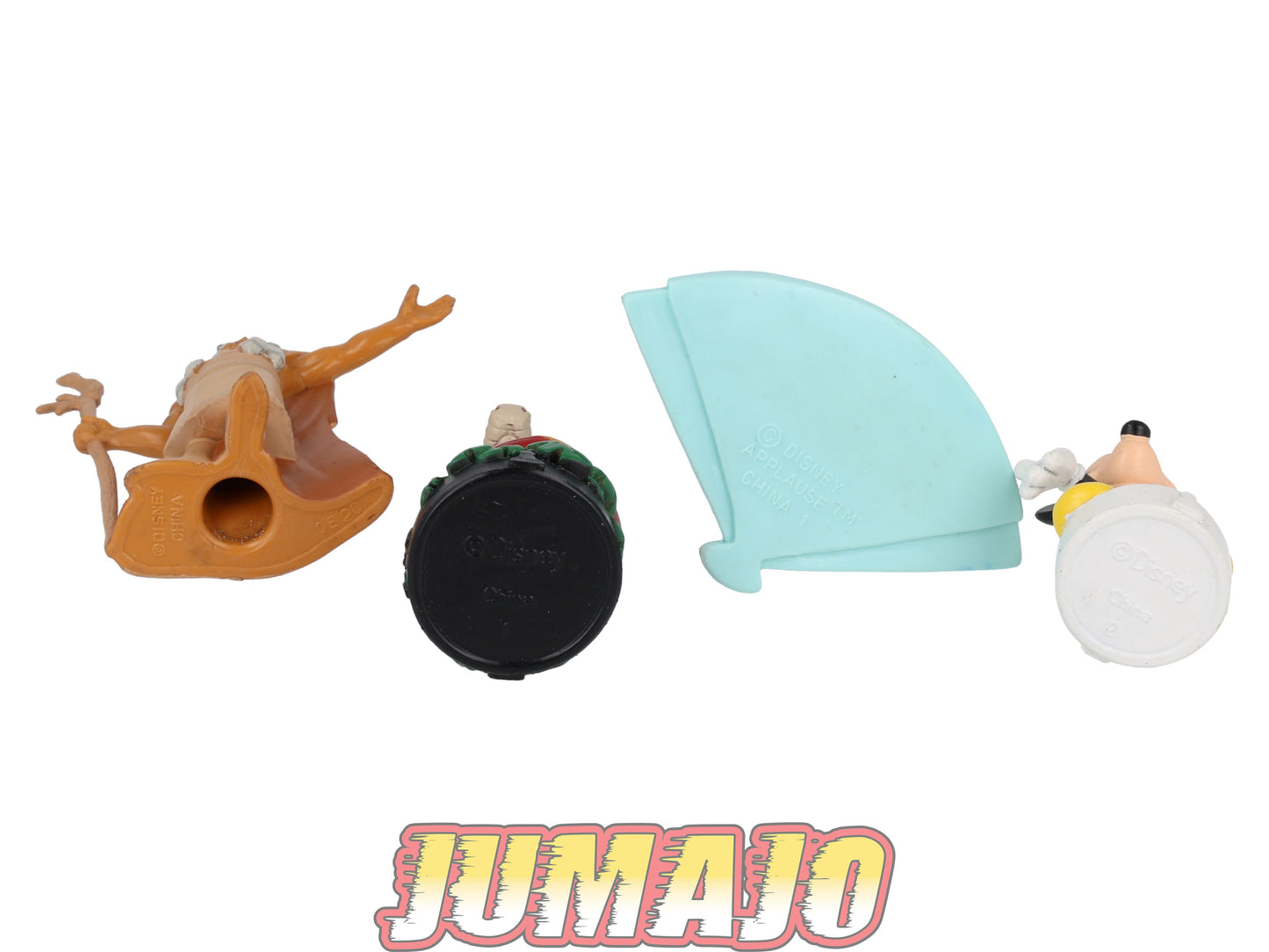 FIG30 lot de 4 figurines PVC Disney : Mulan, Kaa & Mickey 7cm