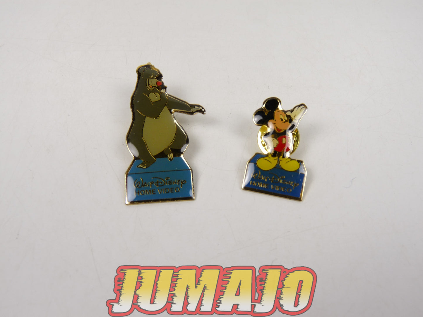 FIG32 PIN'S Disney : Mickey 3cm et Baloo 4cm