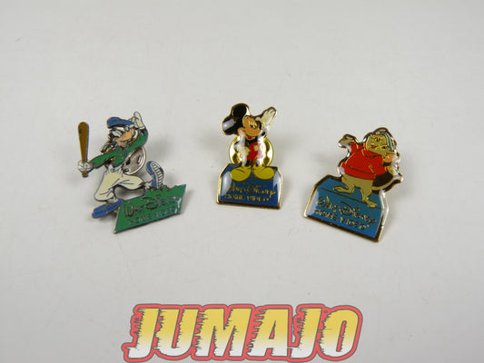 FIG40 PIN'S Disney 3cm : Mickey, Baloo et Bernard
