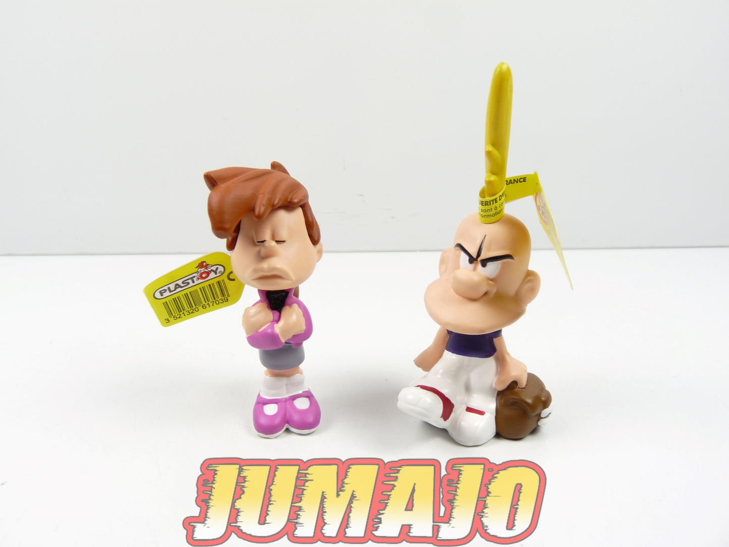 FIG56 lot 2 figurines PVC PLASTOY : Titeuf + Nadia 8cm