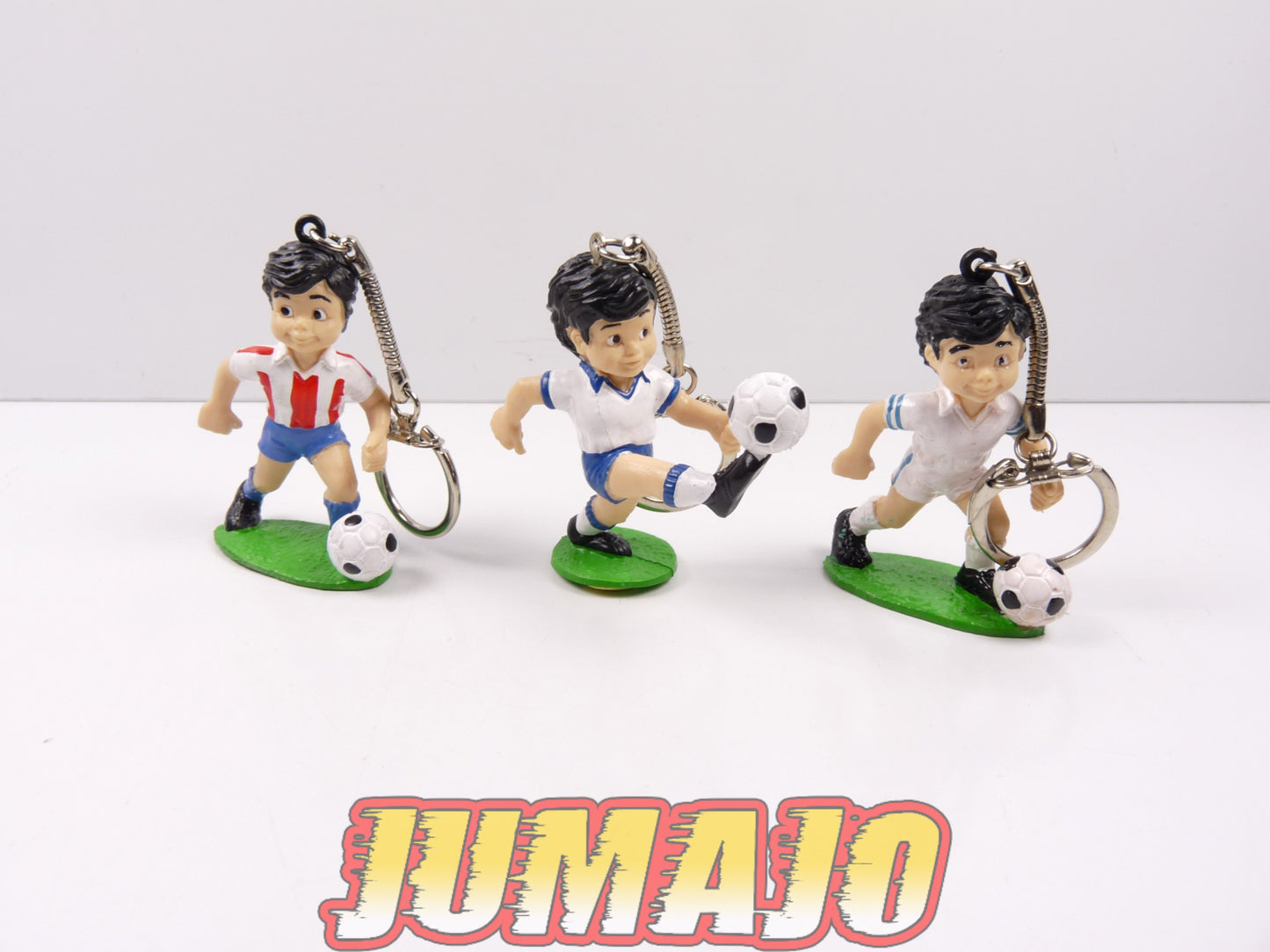FIG78B : lot 3 figurines PVC Sport Billy 1990 Grèce 6cm