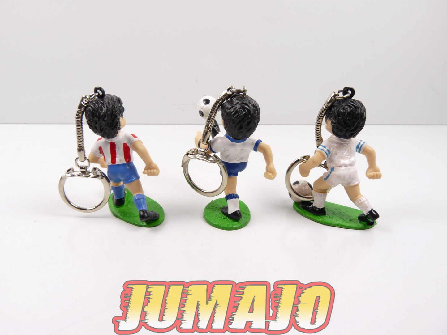 FIG78B : lot 3 figurines PVC Sport Billy 1990 Grèce 6cm