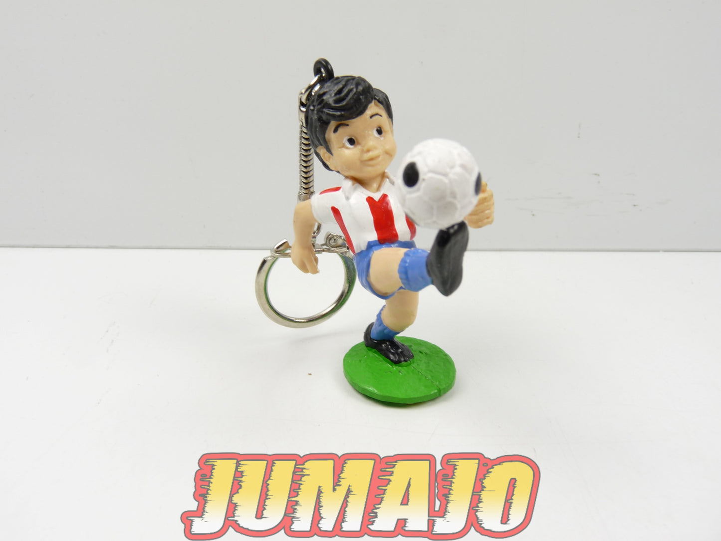 FIG94 : lot 5 figurines PVC Sport Billy 1990 Brésil + Blanc 6cm