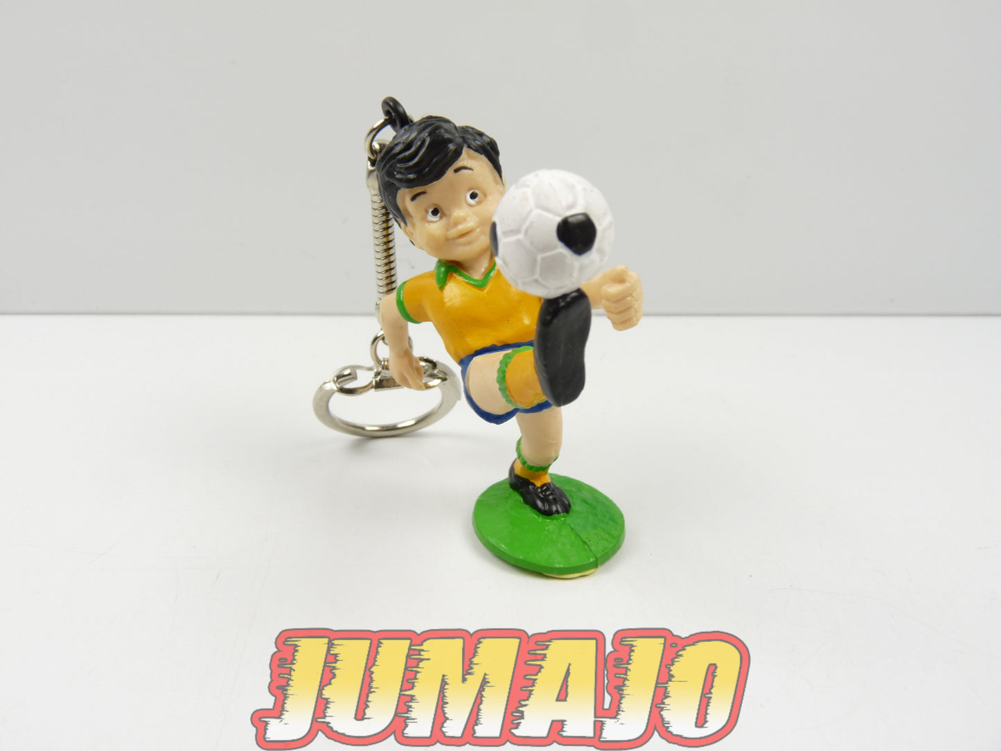 FIG94 : lot 5 figurines PVC Sport Billy 1990 Brésil + Blanc 6cm