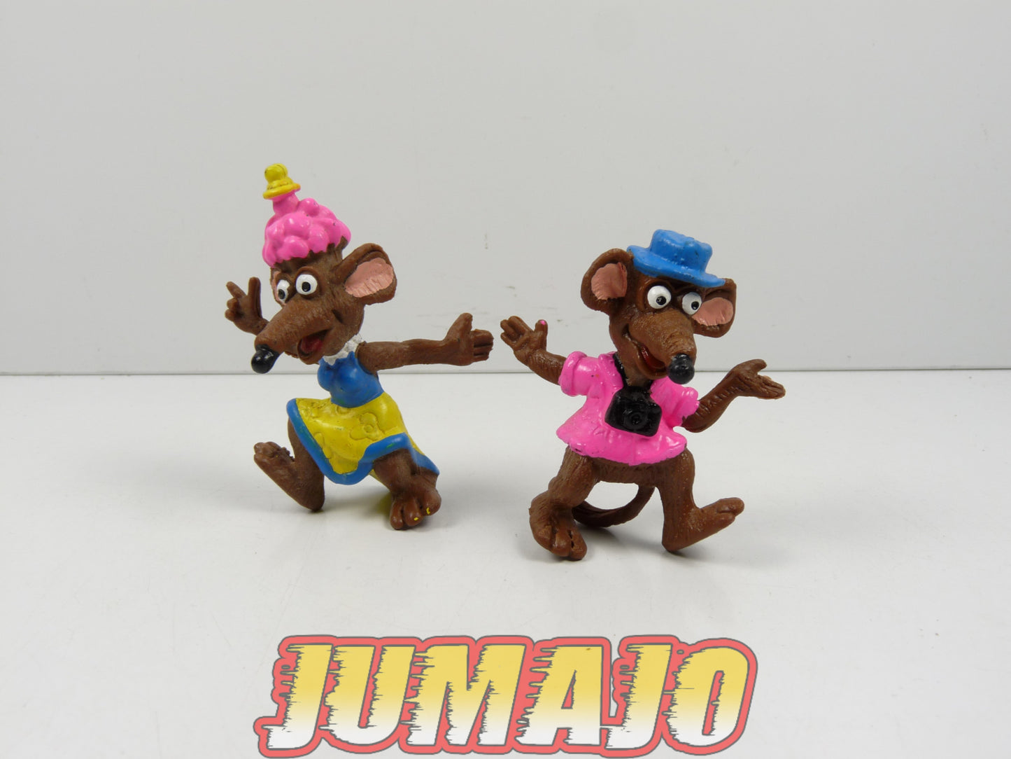 FIG153 : 5 figurines "Muppet Show" Treasure island MINILAND 9.5cm : Fozzie & Kermit