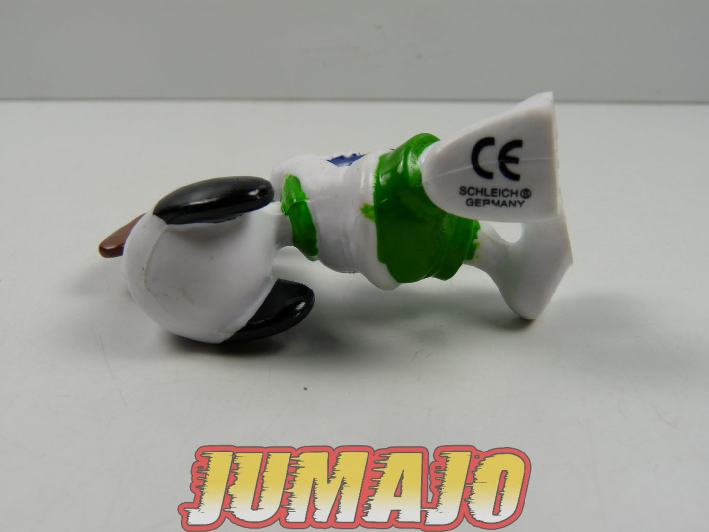 FIG100 : Lot de 4 figurines "Snoopy" SCHLEICH 6cm : Snoopy Vélo + Hockey + Golf + Frisbee