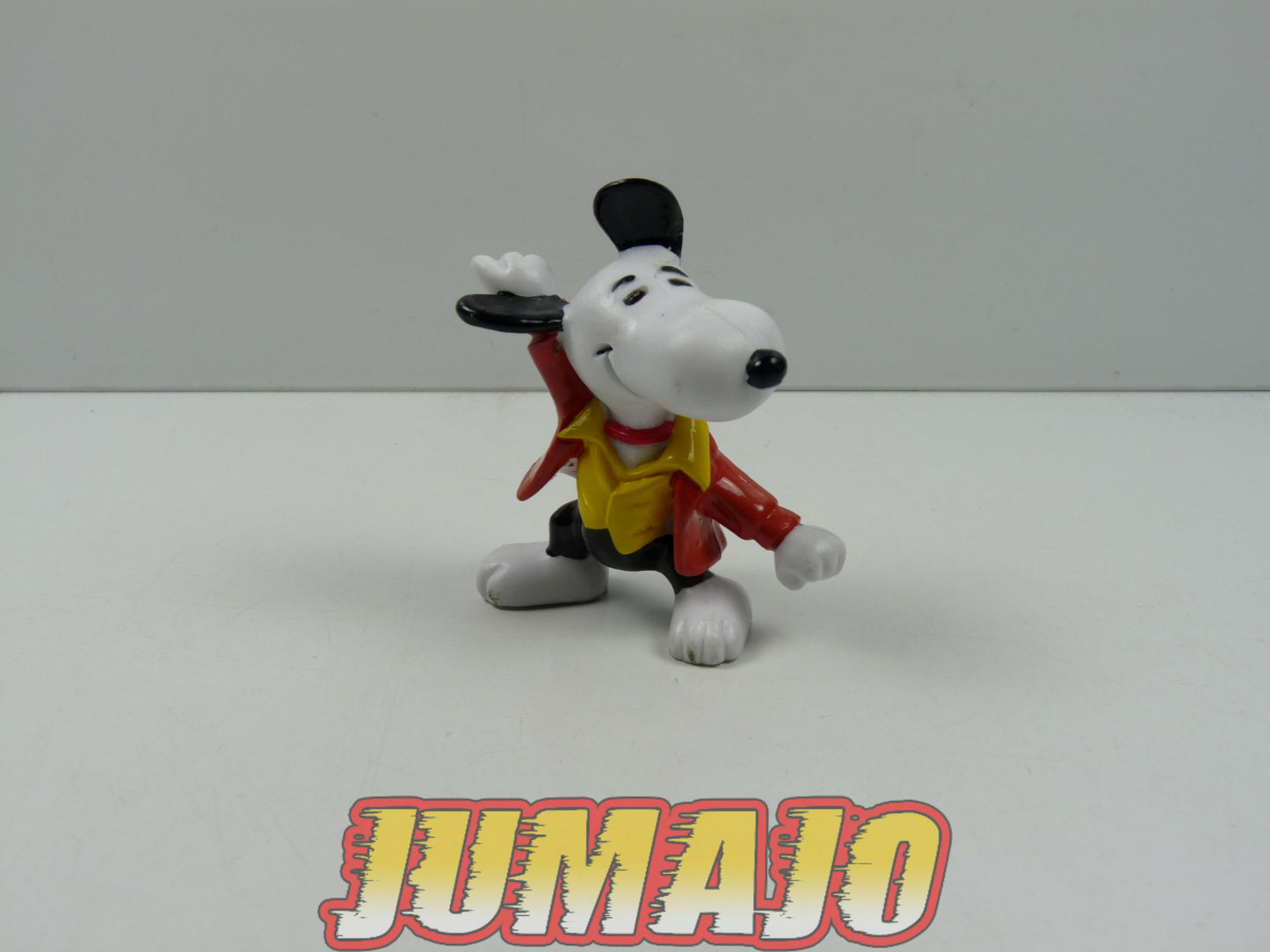 FIGZ (F) : Lot de 4 figurines Snoopy SCHLEICH 6cm : Snoopy frisbee, Golf, Course & Danse