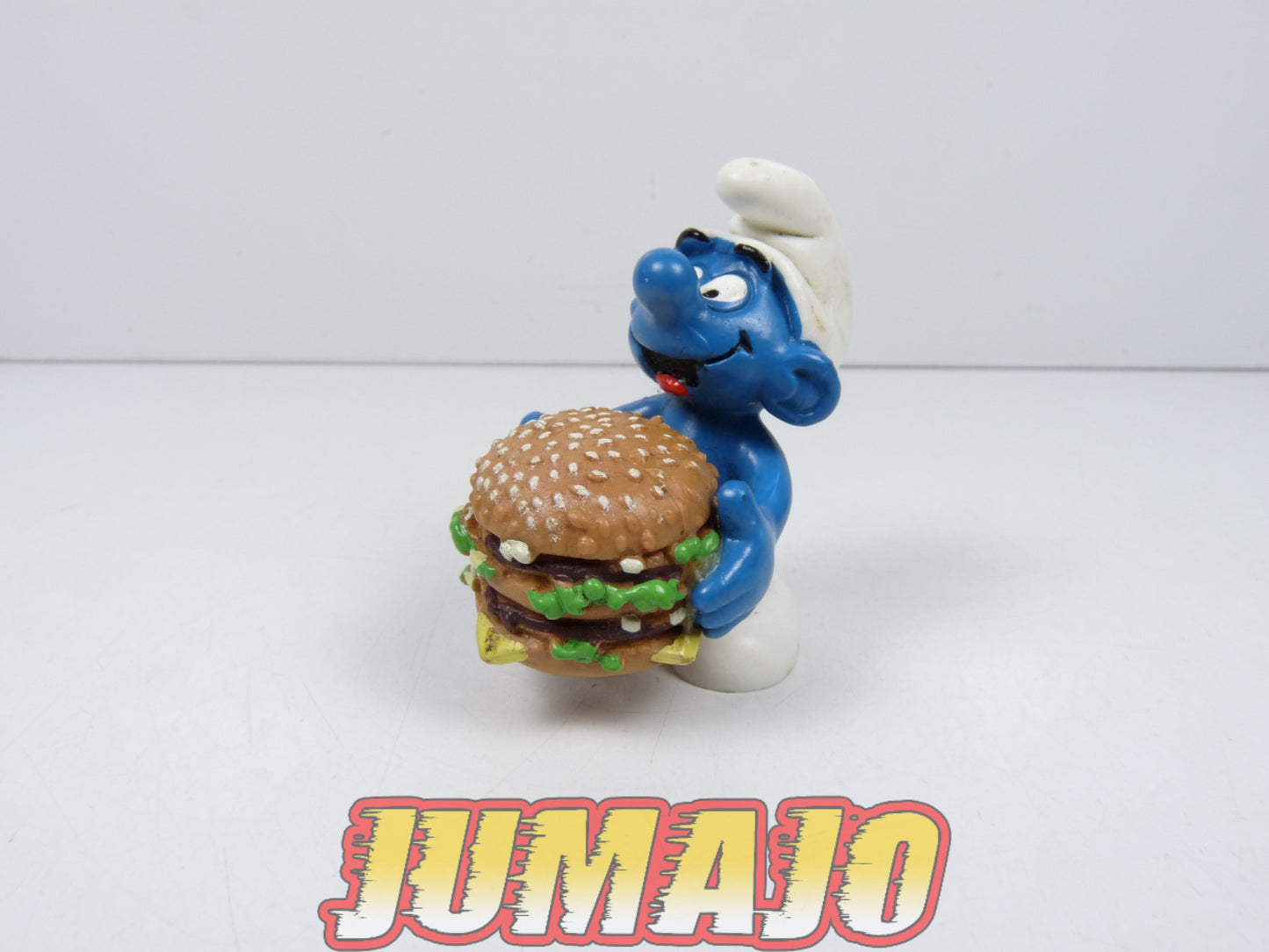 FIGZ12 Figurine PVC MCDONALD'S 1996 Schtroumpfs smurf puffi : Big Mac 5.5cm