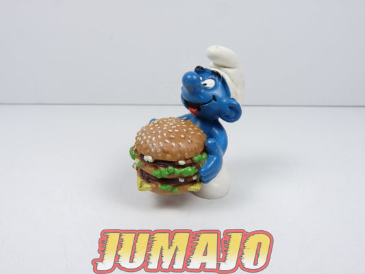 FIGZ12 Figurine PVC MCDONALD'S 1996 Schtroumpfs smurf puffi : Big Mac 5.5cm