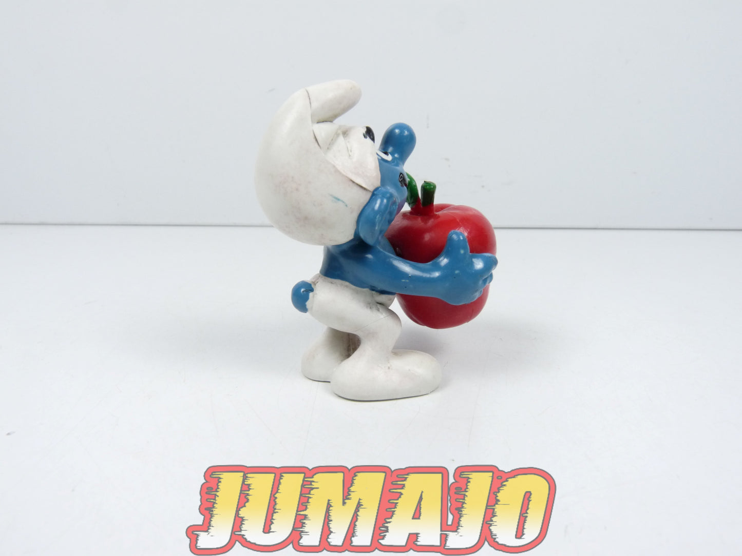 FIGZ13 Figurine PVC SCHLEICH 1983 Schtroumpfs : Pomme #1 Teacher 20160 5.5cm