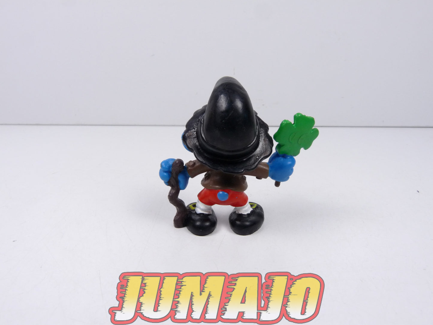 FIGZ1 Figurine PVC SCHLEICH Schtroumpfs smurf puffi : Saint-Patrick 5.5cm