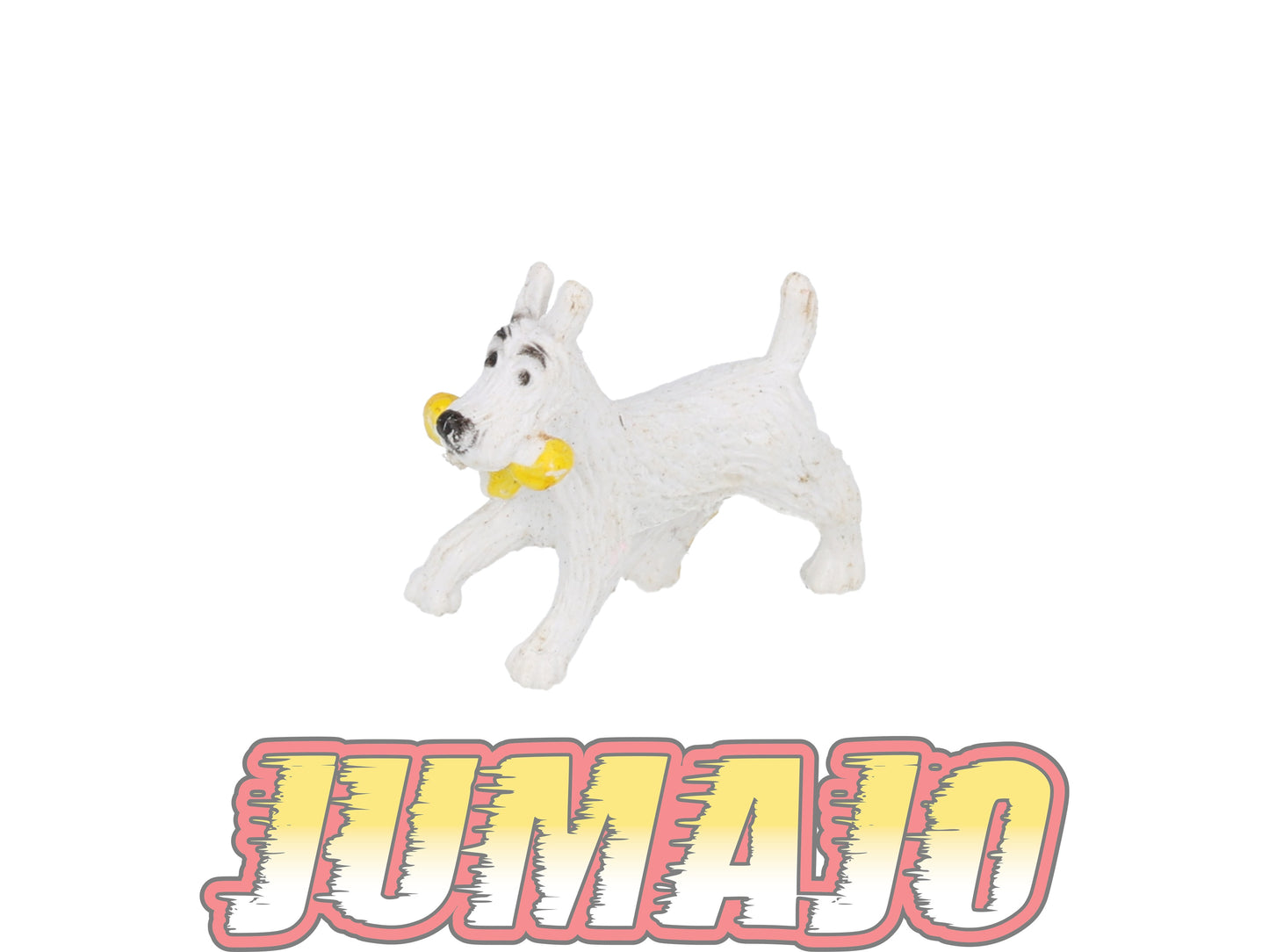 FIGZ20 figurine PVC ESSO Belvision 1973 Tintin,Tim, Kuifje : Milou Os jaune 2cm