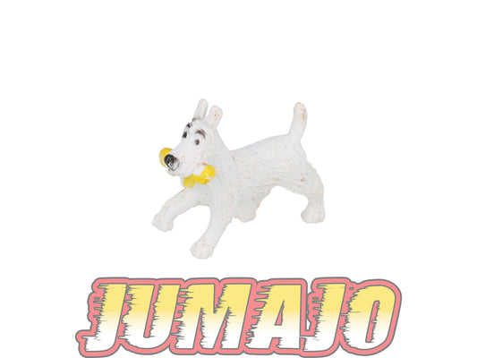 FIGZ20 figurine PVC ESSO Belvision 1973 Tintin,Tim, Kuifje : Milou Os jaune 2cm
