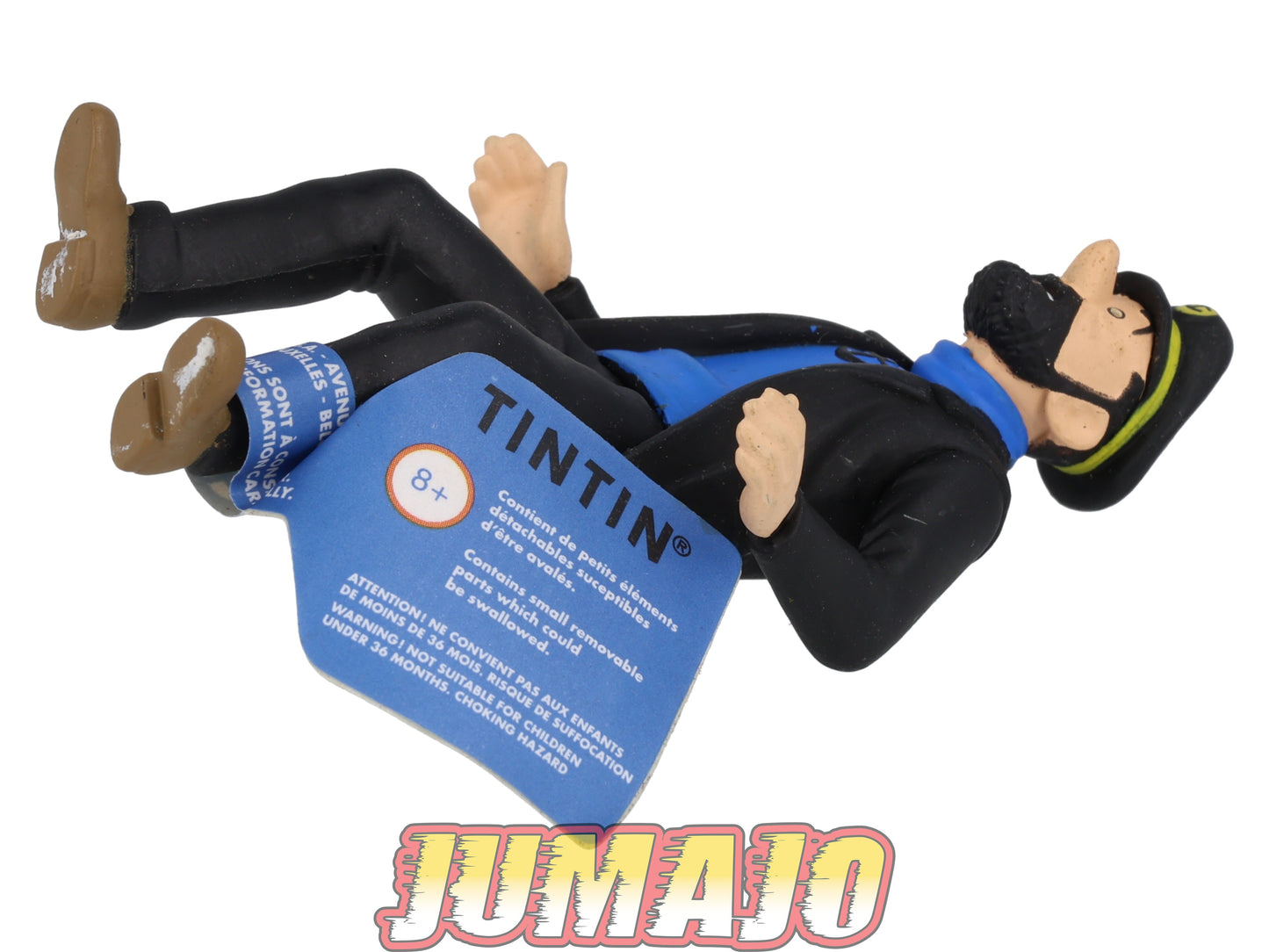 FIGZ50 Lot 6 Figurines PVC Tintin, Tim, Kuifje MOULINSART 8cm : Fusée + Tournesol + Haddock