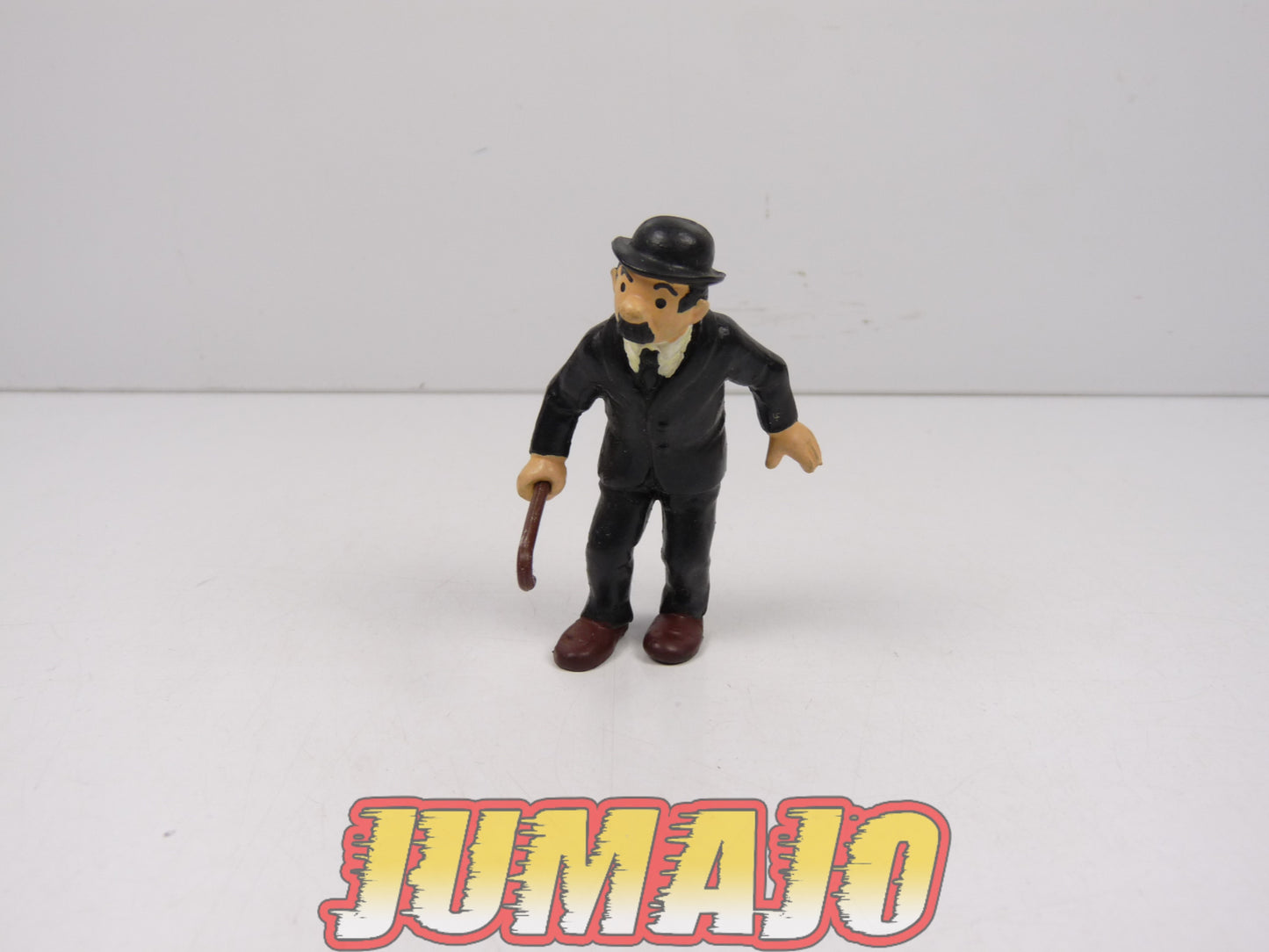 FIGZ(R) figurine PVC BULLY 1974 Tintin, Tim, Kuifje : Dupond canne main droite 6cm