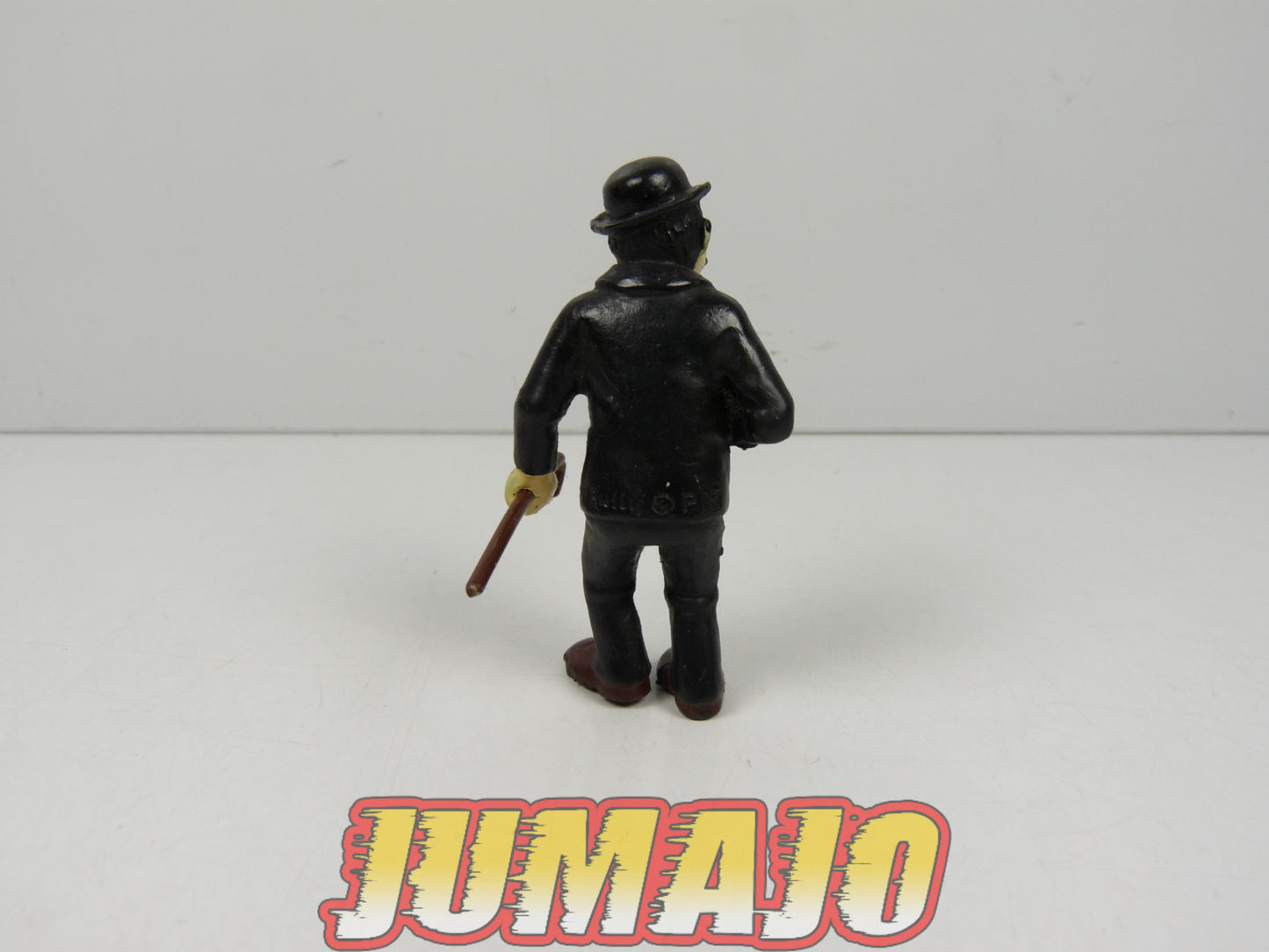 FIGZ(J) figurine PVC 1974 Tintin, Tim, Kuifje BULLY : Dupont canne main gauche 6cm